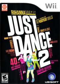 Just Dance 2 Wii US box art